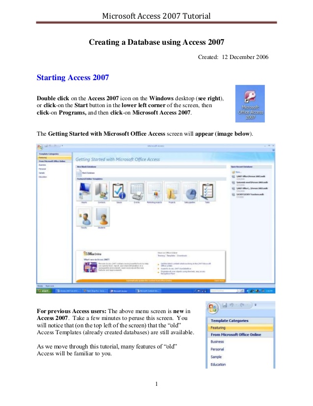 contoh database perpustakaan dengan microsoft access 2007